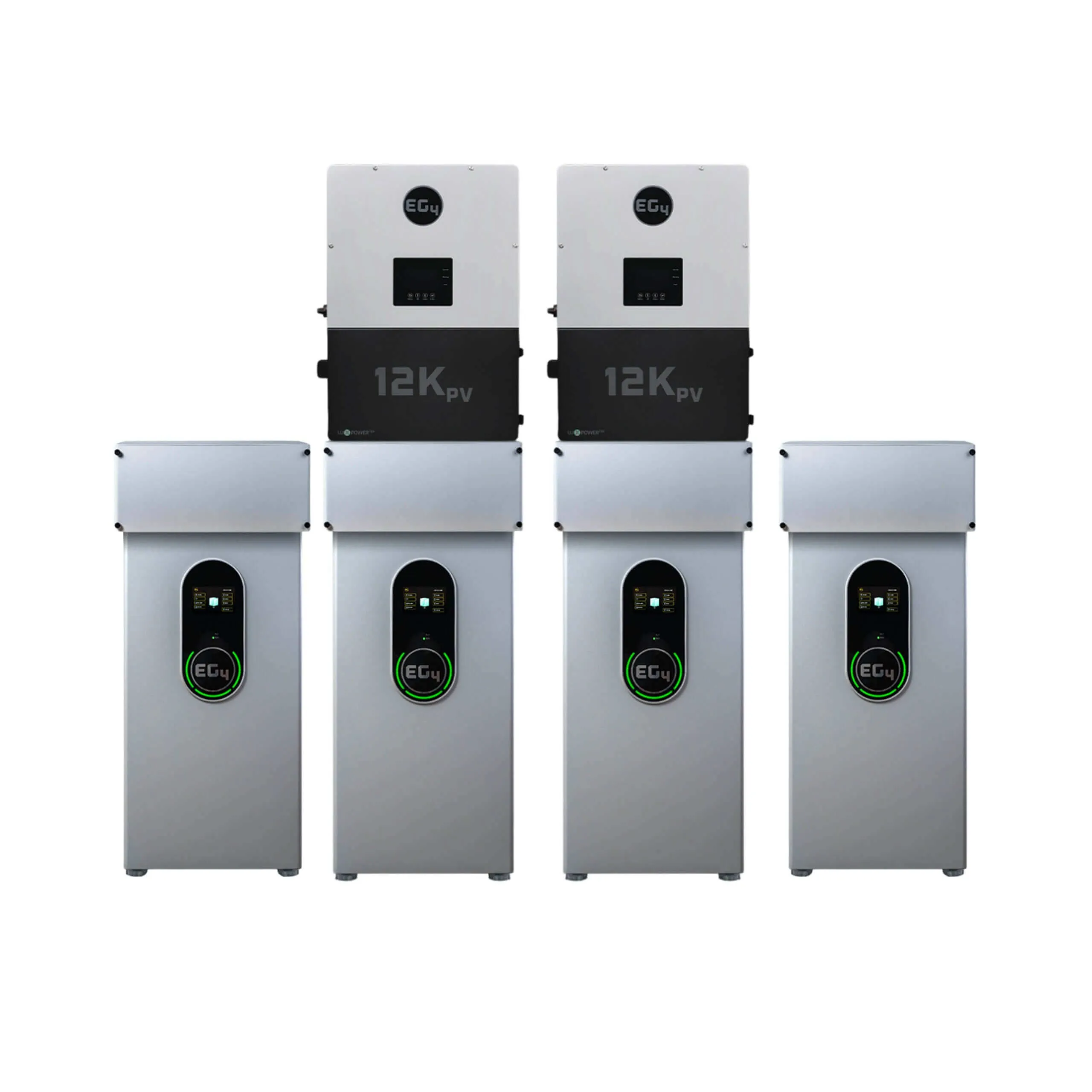 EG4 Wall Mount Indoor Battery 280AH 51.2V   12kPV Hybrid Inverter BUNDLE