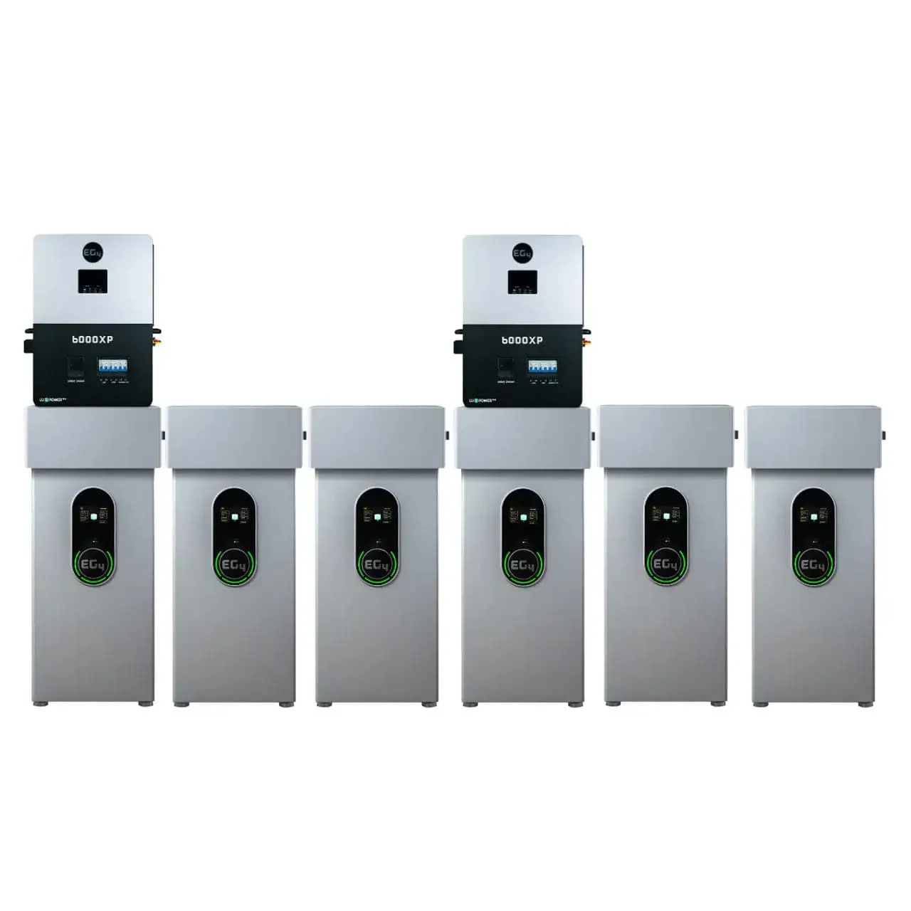EG4 Wall Mount Indoor Battery 280AH 51.2V   6000XP Inverter BUNDLE