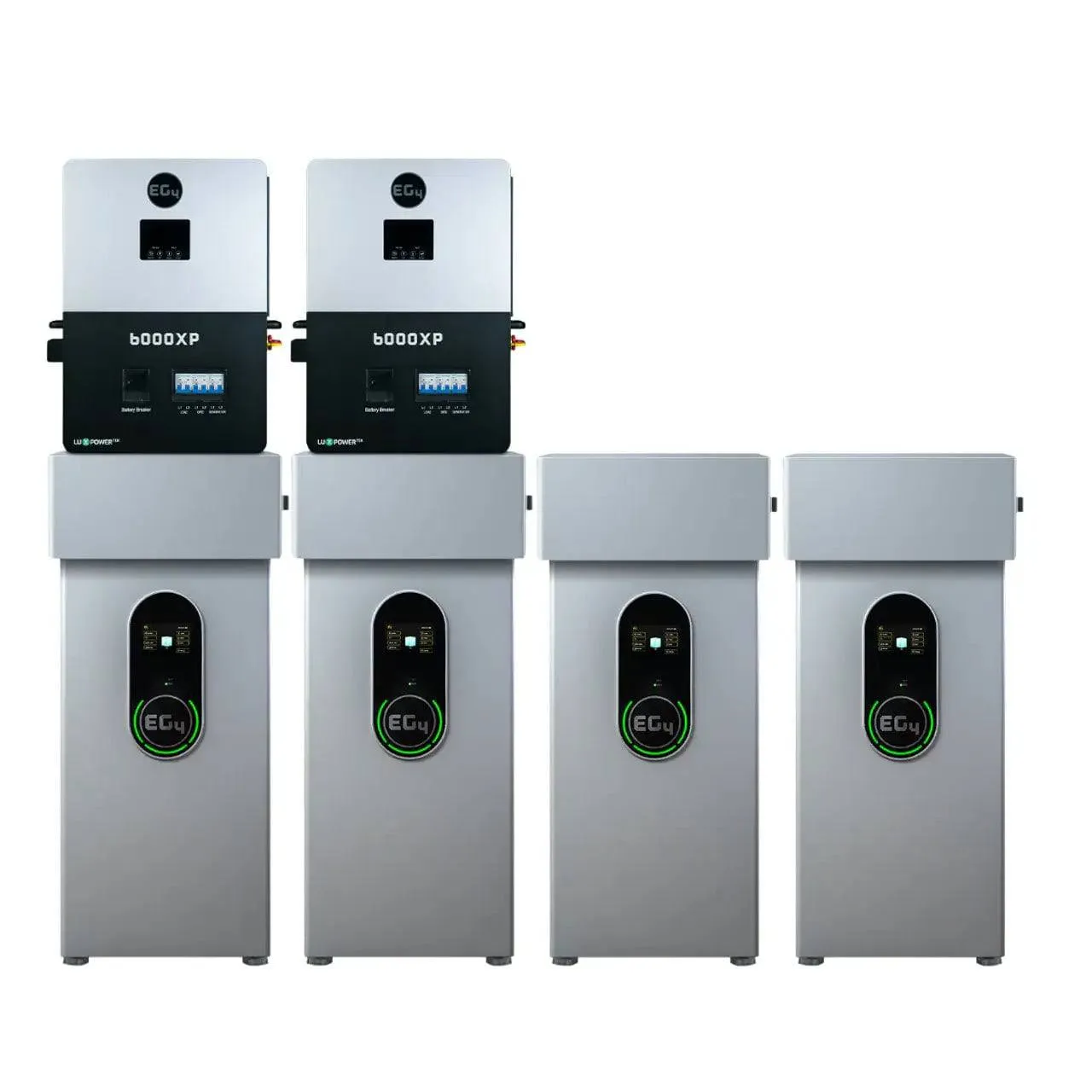 EG4 Wall Mount Indoor Battery 280AH 51.2V   6000XP Inverter BUNDLE