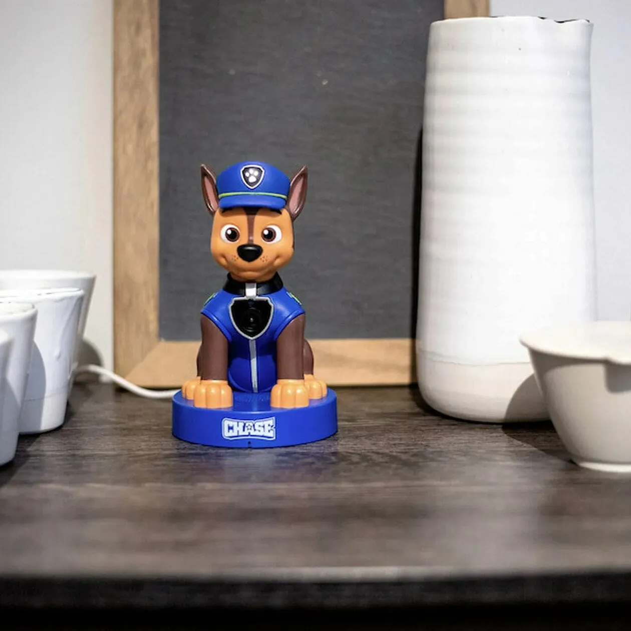 Ematic EPWB1402 PAW Patrol Chase 1080p HD Wifi Security Camera Monitor with Two-Way Audio and Night Vision CCTV