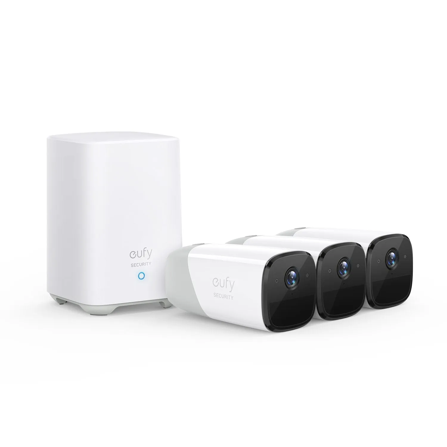 EufyCam 2 Pro - 3 Cam Kit with HomeBase 2 (2K)