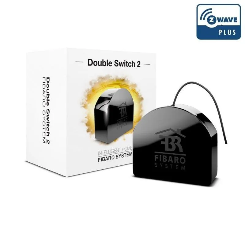 FIBARO ZWave Dbl Switch 2 for home Automation (Zwave)