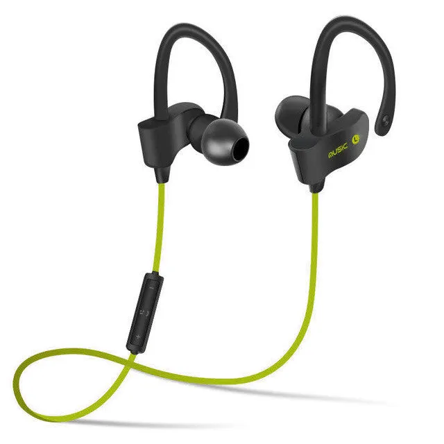 FORNORM Wireless Stereo Bluetooth Sports Earphone  Portable Headphone Hands-free Headset for iPhone 7/ Plus Android Phone