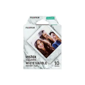Fujifilm instax Square Instant Film [ 10 Exposures] For Fujifilm Instax Square SQ6, SQ10 and SQ20 Instant Cameras [ 10 Sheet ] Marble Design Series