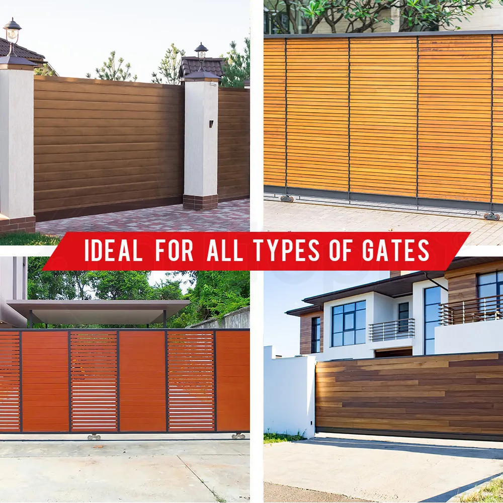 Full Solar Automatic Sliding Gate Opener, 500kg, 5m, E-Guard