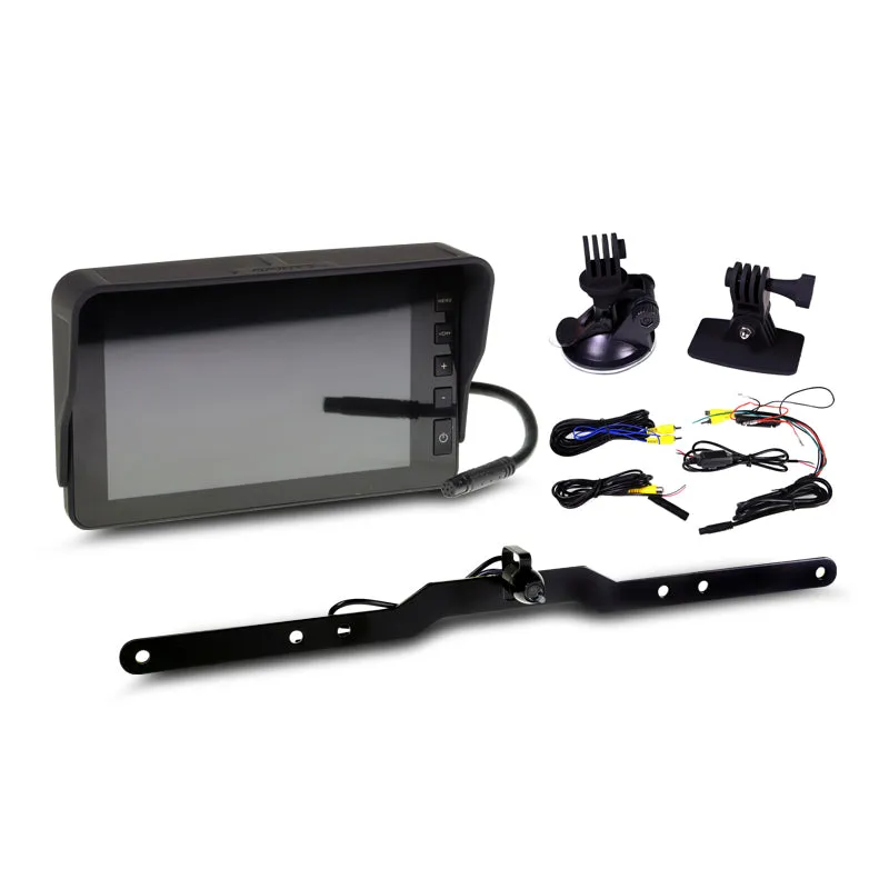 Gator GX5HDKT High-Res 5" Monitor with Stealth Mount Reversing Camera