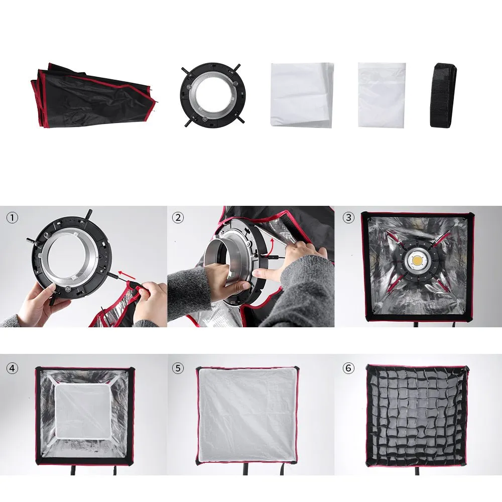 GVM SD80S 80w Spoltlight Daylight Can use Battery