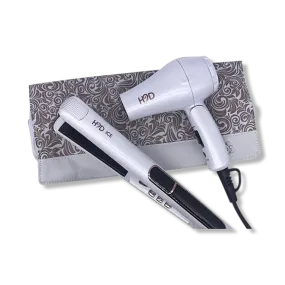 H2D Linear II Ice Hair Straightener and Travel Dry Set