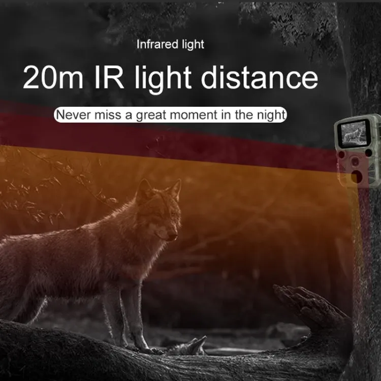 H511C HD Outdoor Hunting Camera Night Vision Monitoring Animal Infrared Sensing Camera