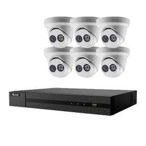 Hikvision Hilook 6 x 6MP Turret Kit with 8CH NVR