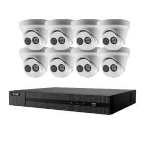 Hikvision Hilook 8 x 6MP Turret Kit with 8CH NVR