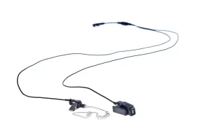 Impact Gold Series 2-Wire Surveillance Kit Hardwired with Acoustic Tube  for Two-Way Radio M1-G2W-AT1-HW