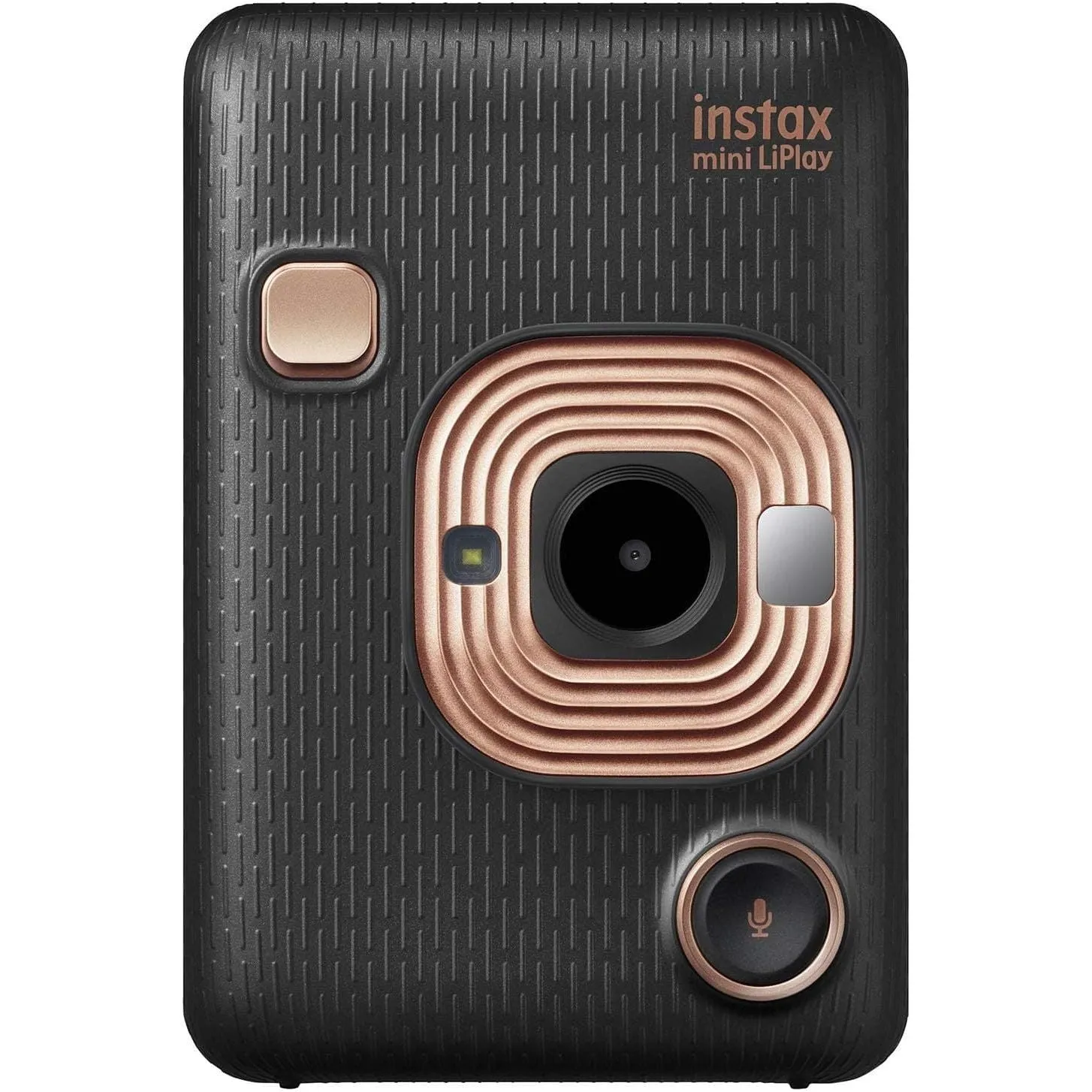 instax mini LiPlay 2-in-1 hybrid instant photo camera and printer with 2.7 inch LCD screen, mini film formT, ELEGANT BLACK