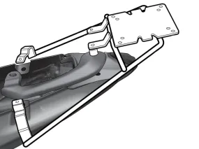 Keeway RKS 150 (11-24) SHAD Top Box Fitting Kit