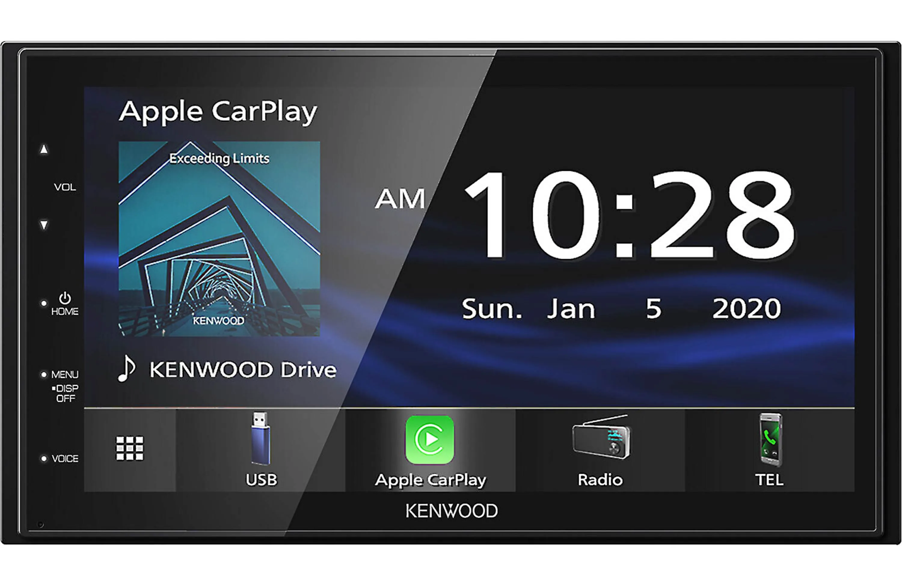 Kenwood DMX4707S Digital Multimedia Receiver with Bluetooth