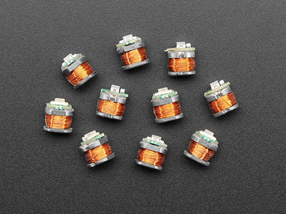 Large Inductive Wireless LEDs - 10 Pack - Red