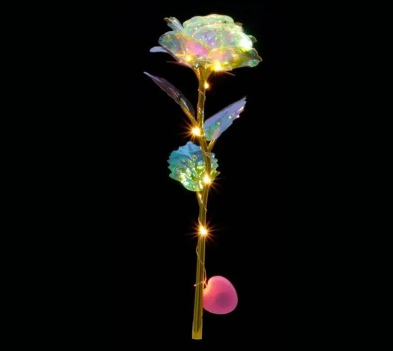 LED Galaxy Rose