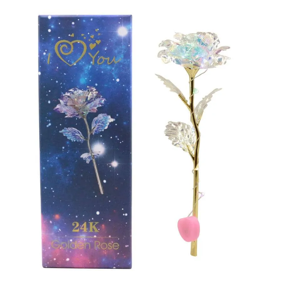 LED Galaxy Rose
