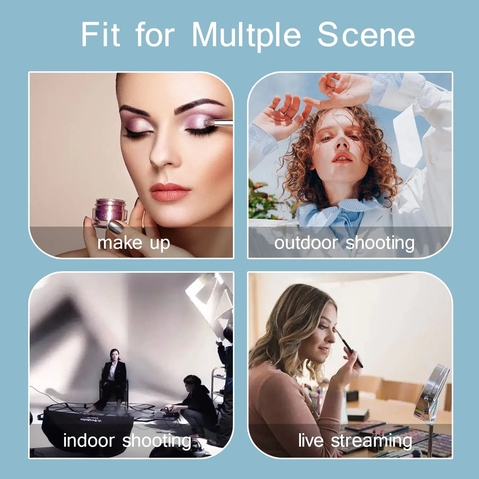 LED Selfie Ring Light Tripod Remote Control