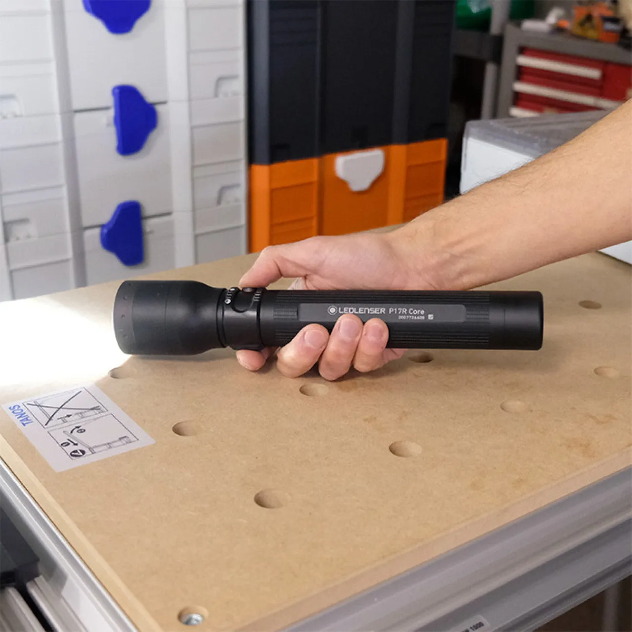 Ledlenser LED Flashlight Torch P17R CORE