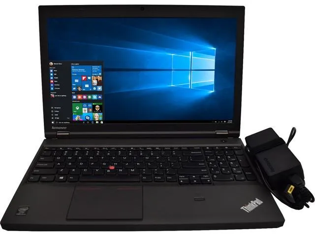 Lenovo ThinkPad T540p Business Workstation | 15.6" FHD (1080p), Intel Core i7-4600M @ 2.90GHz (4th Gen) 16GB RAM, 512GB SSD, Full Size Key   NumPad , Webcam, DisplayPort, DVDRW | Windows 10 Pro x64, Grade A (Certified Refurbished) - 1 Year Warranty