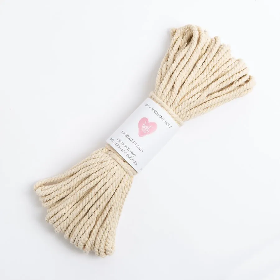 Macrame Pouffe Crochet Kit