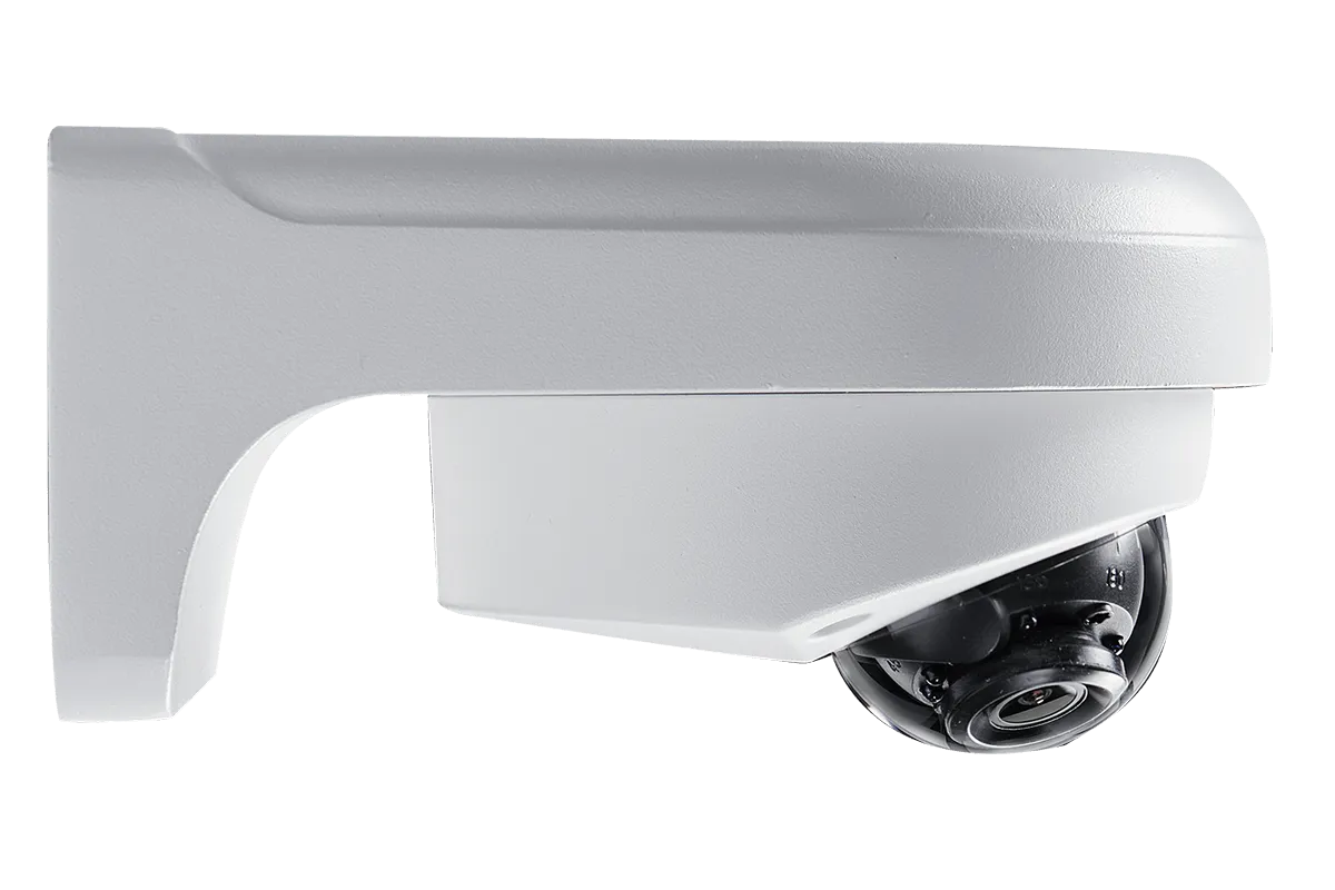 Mini Audio HD IP 2K Metal Dome Security Camera, 150ft Color Night Vision