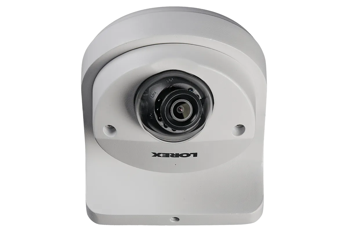 Mini Audio HD IP 2K Metal Dome Security Camera, 150ft Color Night Vision