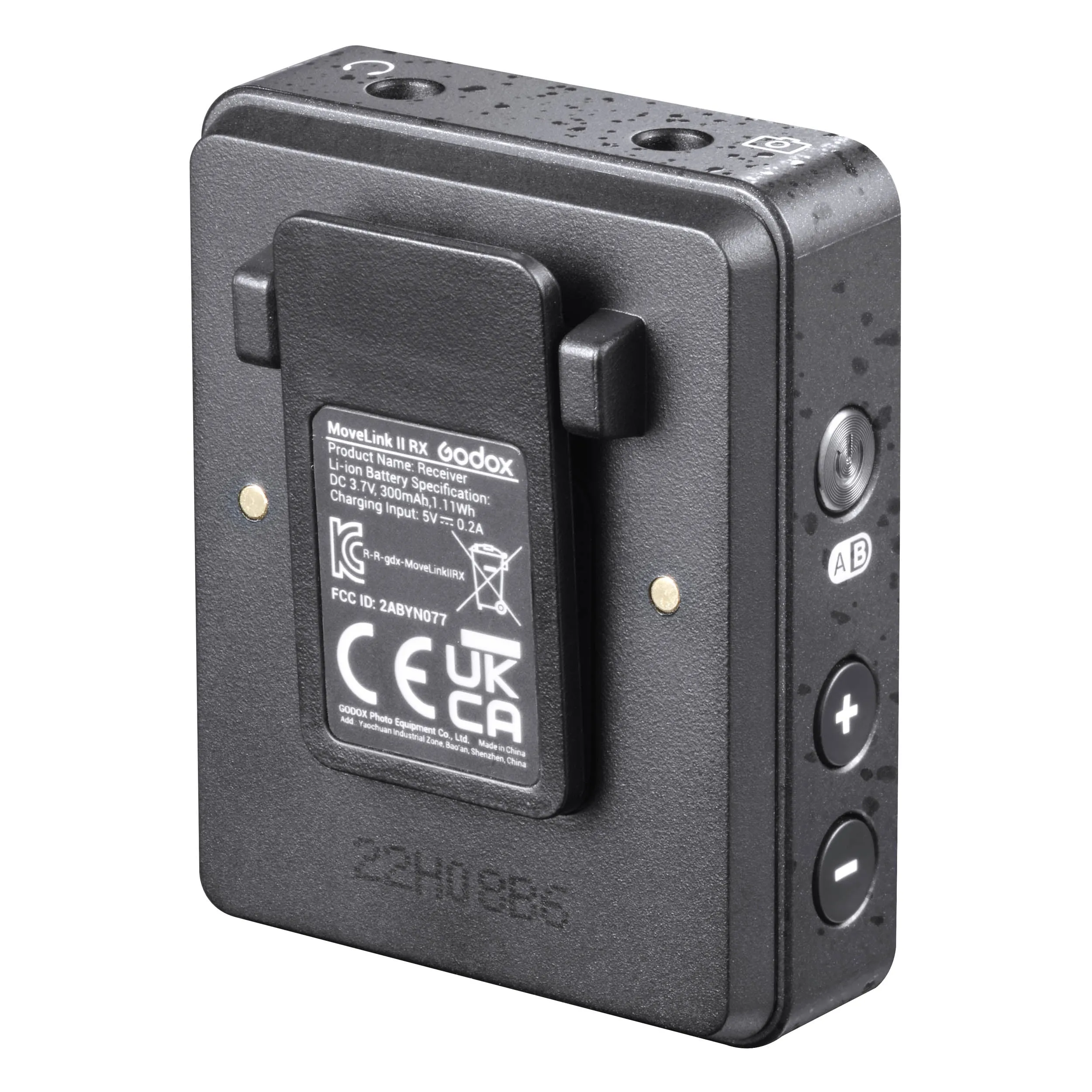 MoveLink II M2 2.4GHz Wireless Microphone System Black
