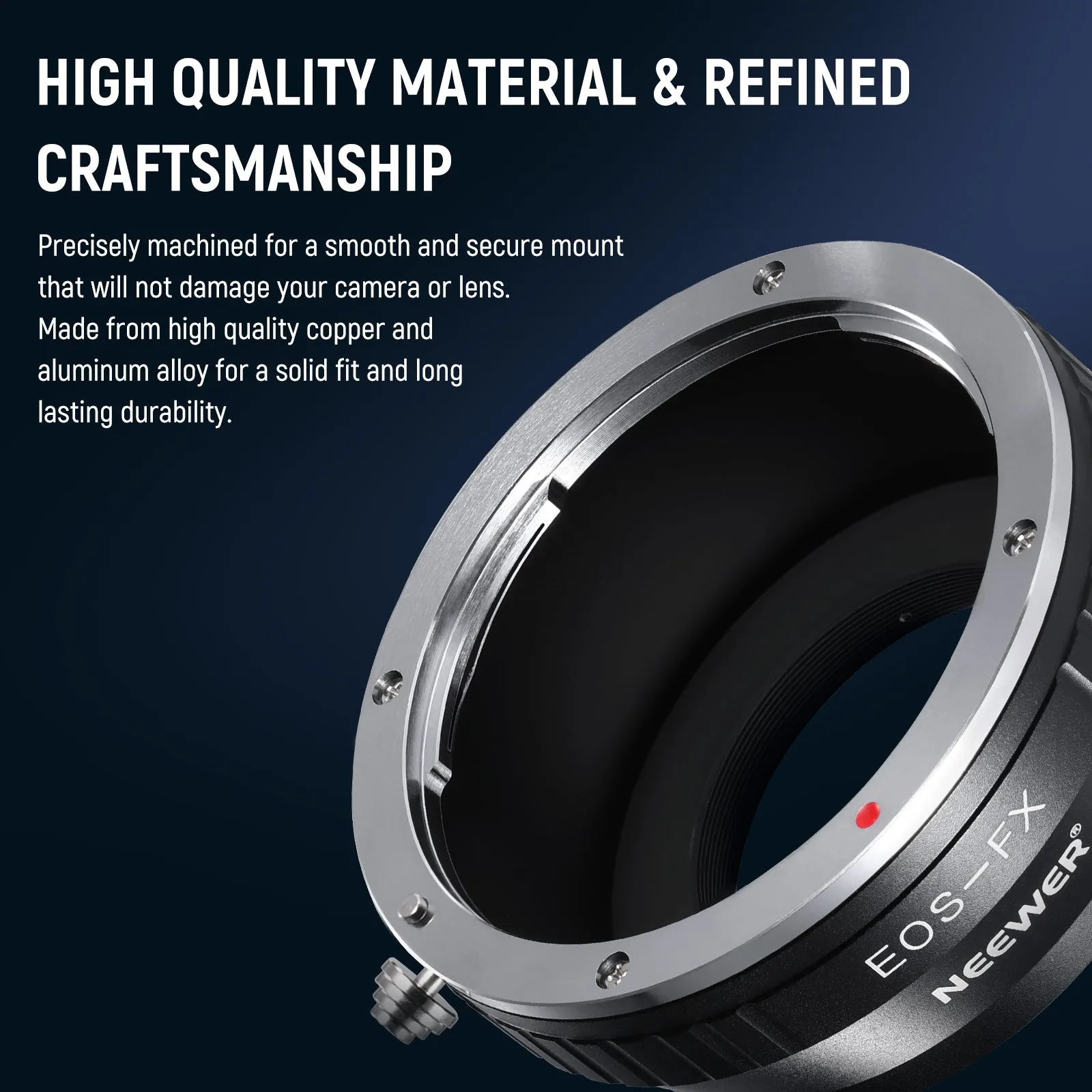 NEEWER EF-FX EF-S Lens to Fujifilm X Lens Mount Adapter