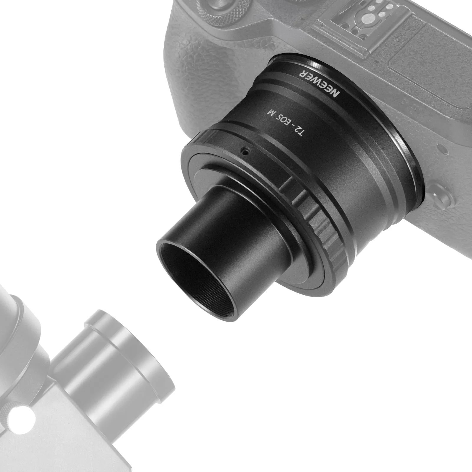 NEEWER EF-M to T2 Adapter with 1.25" Telescope Adapter Set