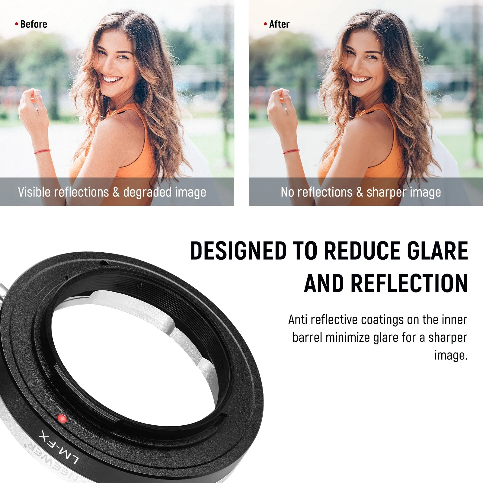 NEEWER Leica M Lens to Fujifilm X Lens Mount Adapter