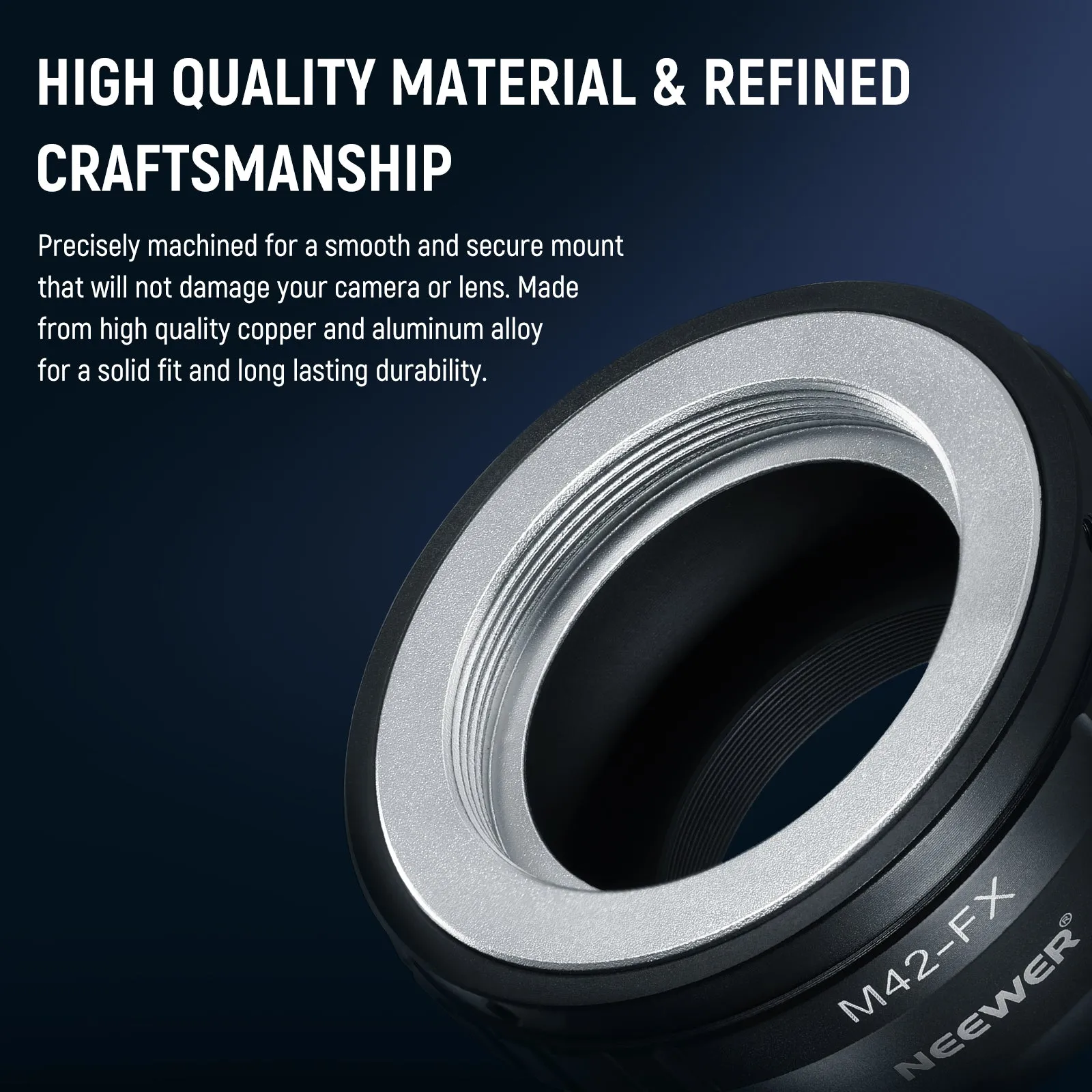 NEEWER M42-FX M42 to Fuji X Lens Mount Adapter