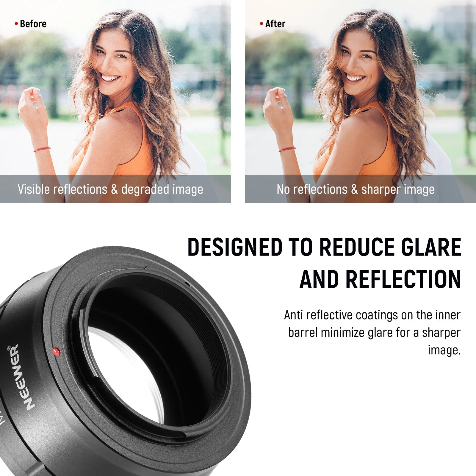 NEEWER M42-FX M42 to Fuji X Lens Mount Adapter