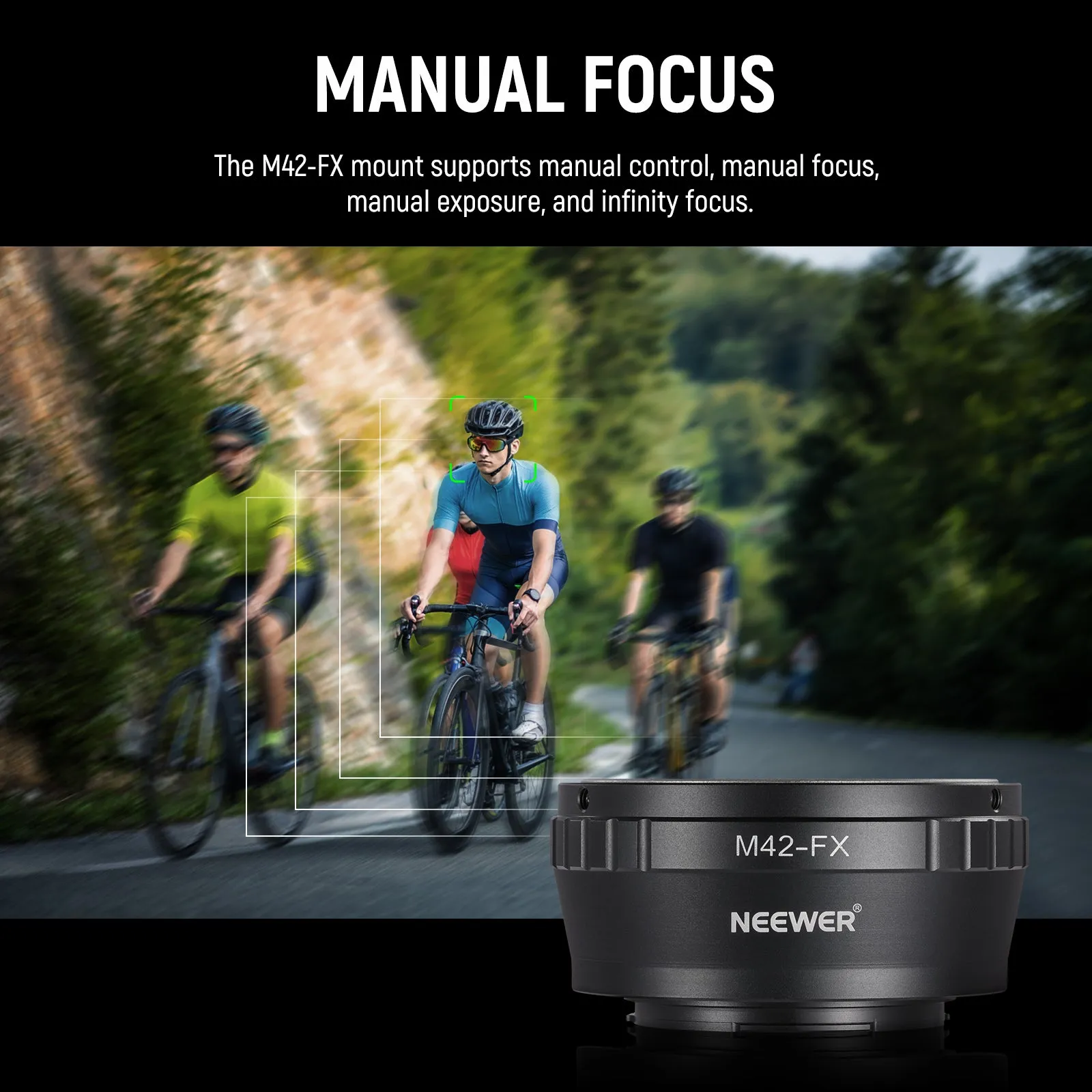 NEEWER M42-FX M42 to Fuji X Lens Mount Adapter