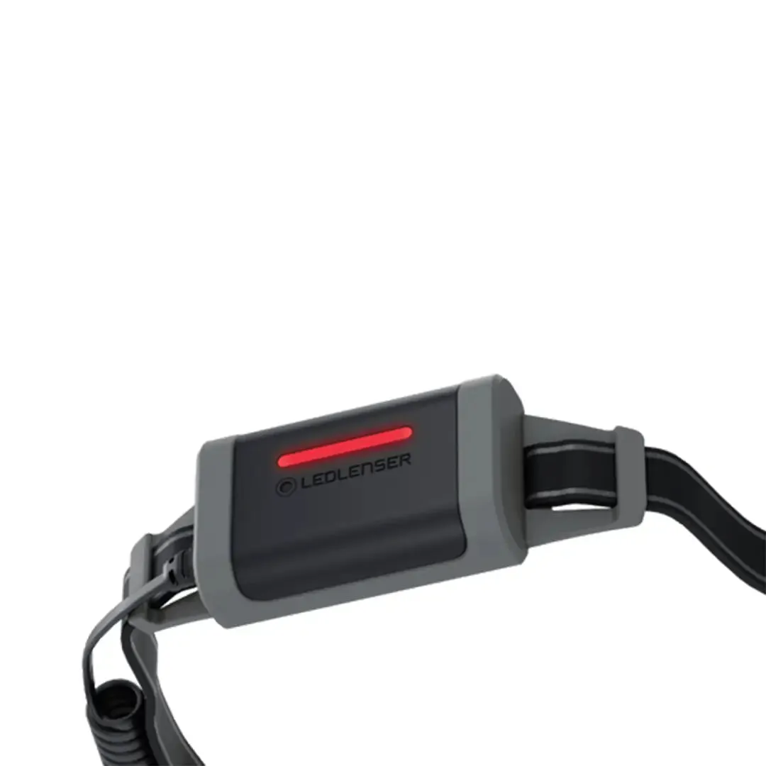 NEO5R Running Head Torch w/ Chest Strap - Grey by LED Lenser