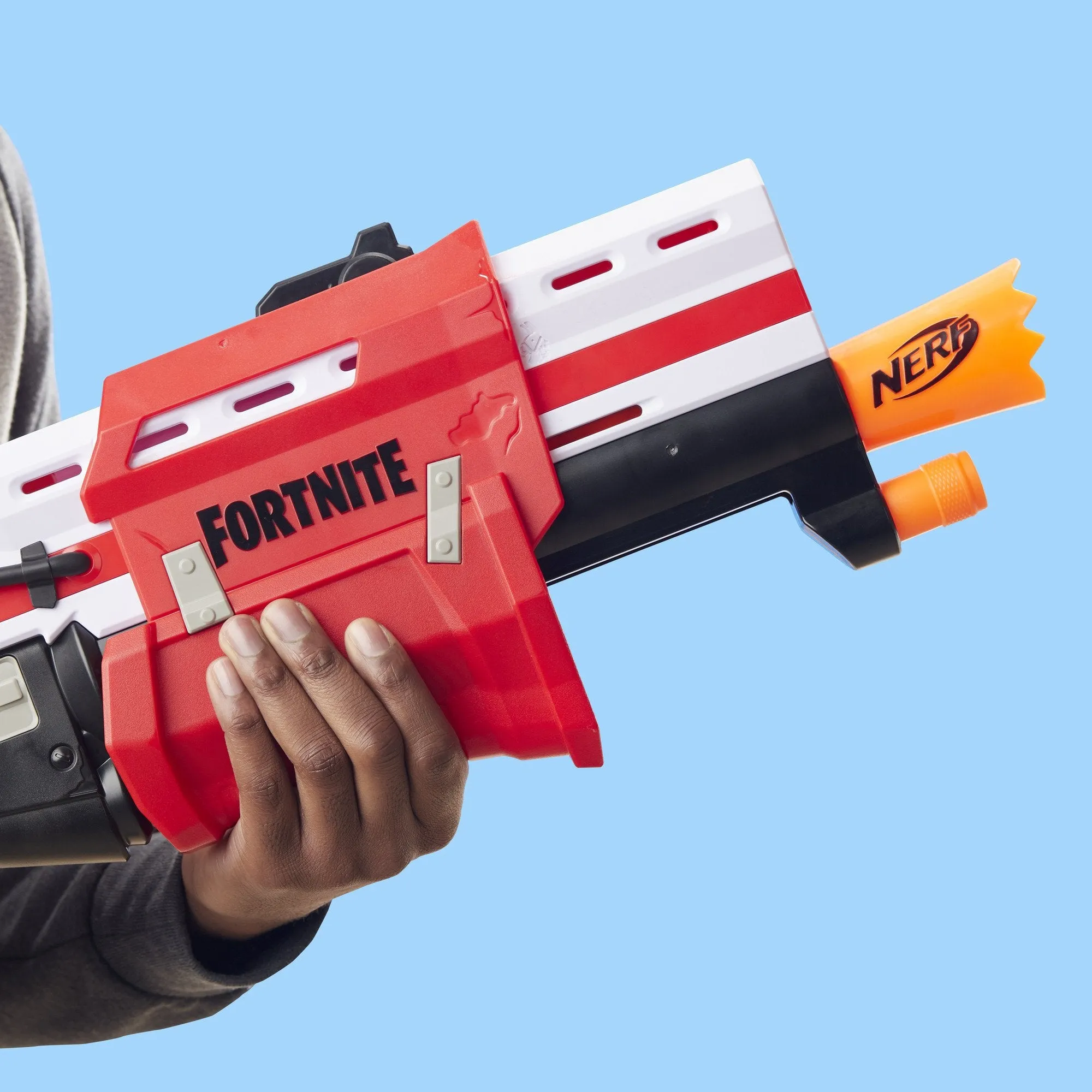 Nerf Fortnite TS Nerf Pump Action Dart Blaster with 8 Nerf Mega Darts