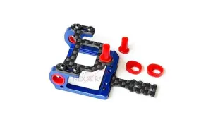 Nexx Racing Mini-Z 2 WD MR015/02/03 LCG 98-102mmAlu 7075 Square Motor Mount (BLUE) NX-015