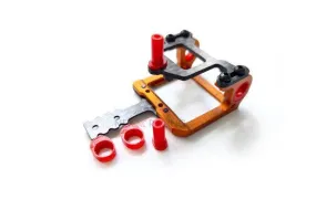 Nexx Racing Mini-Z 2 WD MR015/02/03 LCG 98-102mmAlu 7075 Square Motor Mount (ORANGE) NX-014