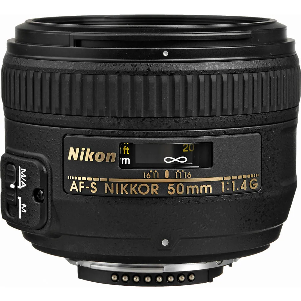 Nikon D7500 Digital Camera with 50mm f/1.4G Lens (1581)   64GB Card   Bag (Intl)