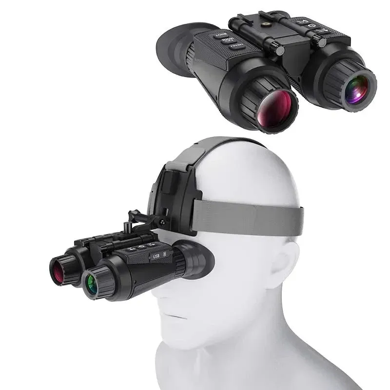 NV8300 Pro Night Vision Binoculars 8X Digital Zoom 3D 4K UHD 36MP Infrared Professional Binocular Telescope for Hunting