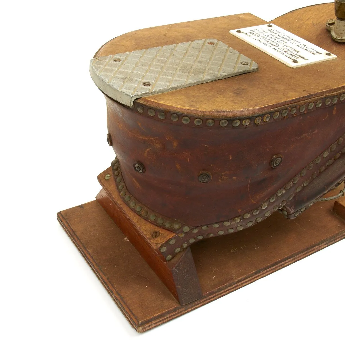 Original British 1880 Siebe Gorman & Co Bellow Air Pump Diving Firefighting Bellows Siren and Alarm