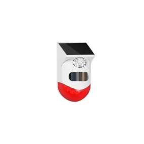 Outdoor Solar Light And Siren Alarm