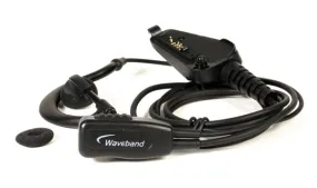 Over the Ear 2 Wire Surveillance Kit for Kenwood TK Radios
