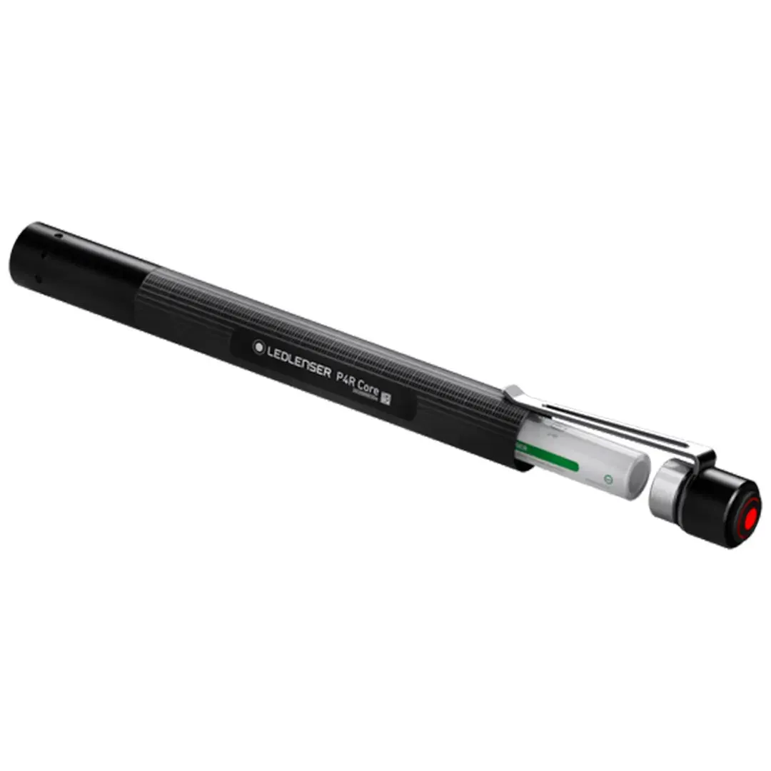 LED Lenser P4R Core - High-Intensity Rechargeable LED Flashlight
