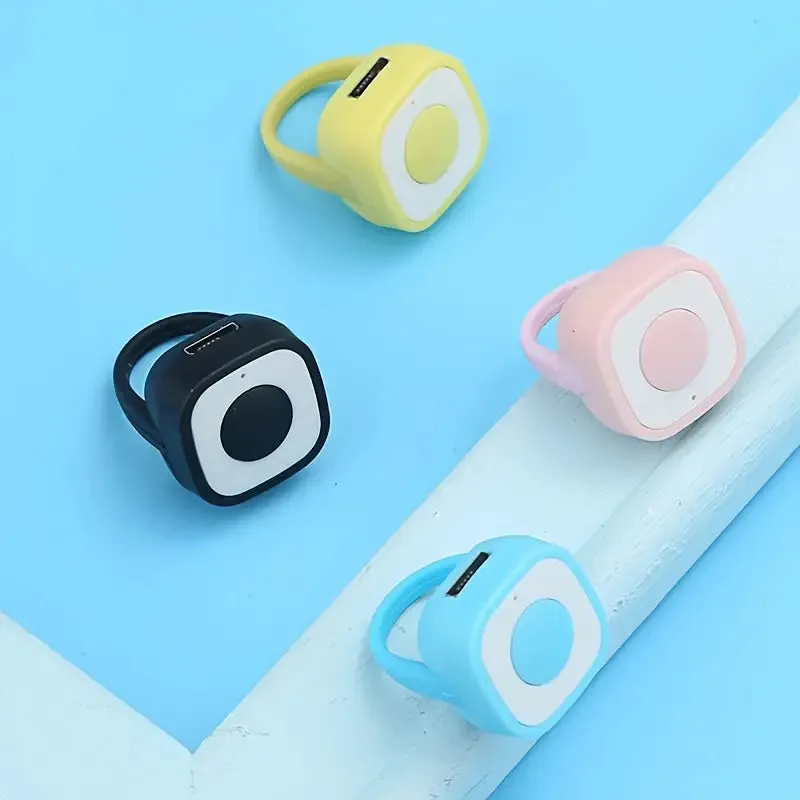 Page Turner Remote Camera Shutter Selfie Fingertip Video Controller