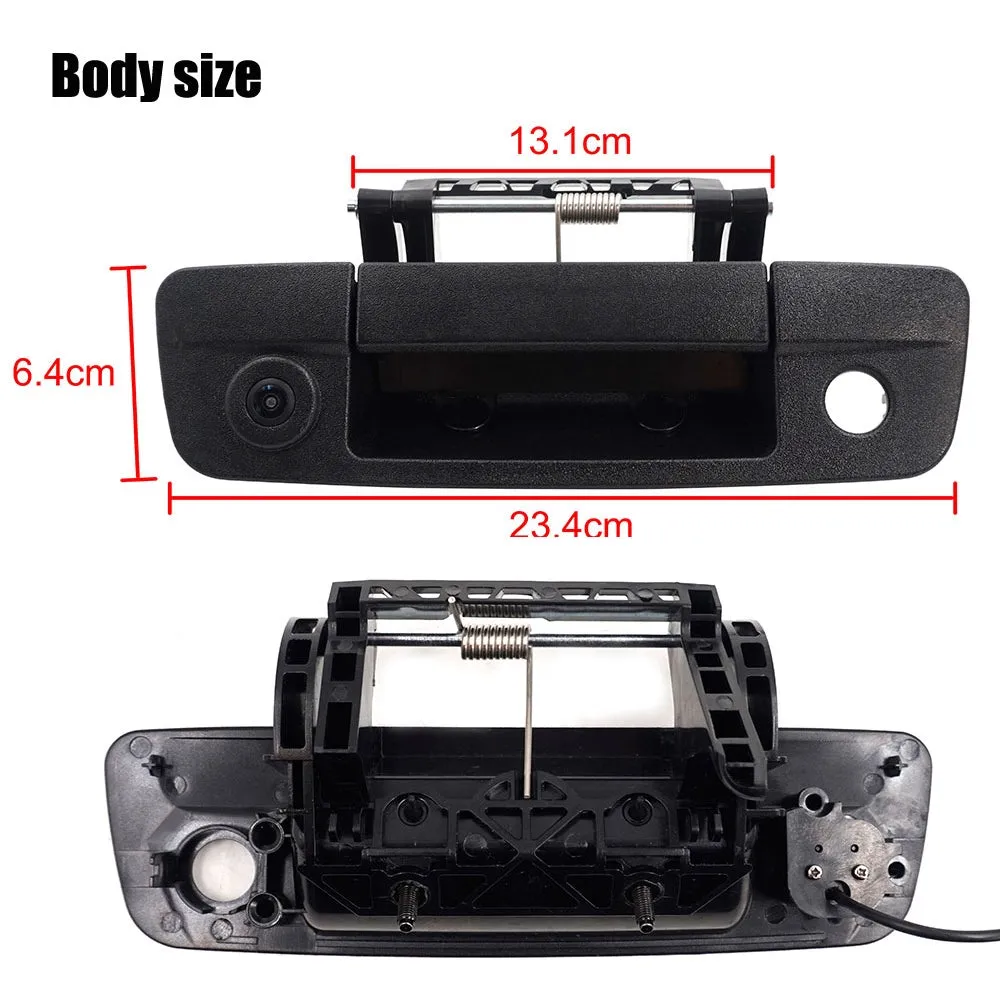 Pickup Car Handle Reversing Camera Tailgate Backup Parking