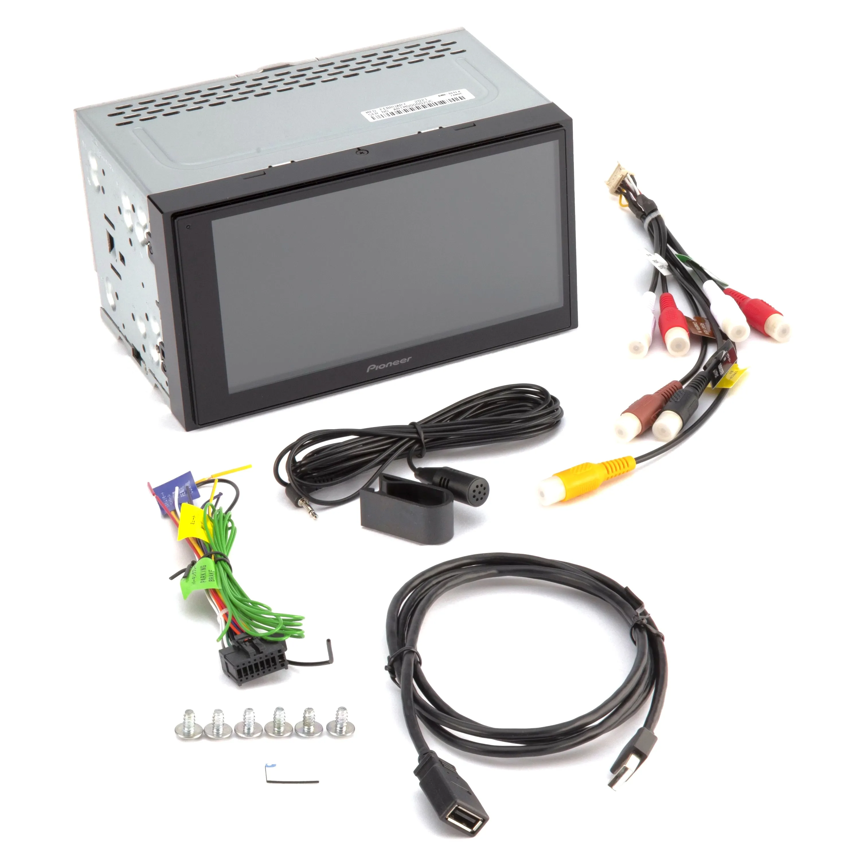 Pioneer DMH-130BT Double Din 6.8" Touchscreen Bluetooth Car Stereo Digital Media Receiver