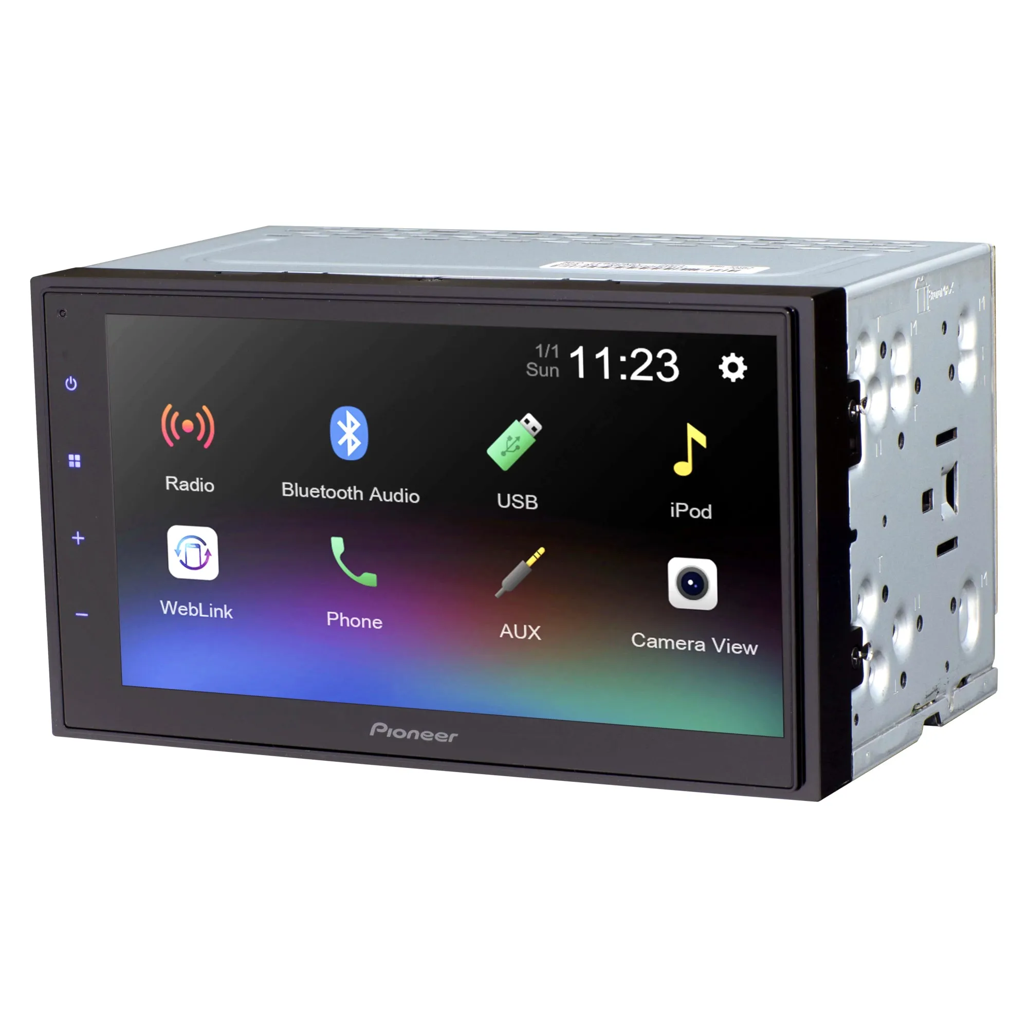 Pioneer DMH-130BT Double Din 6.8" Touchscreen Bluetooth Car Stereo Digital Media Receiver