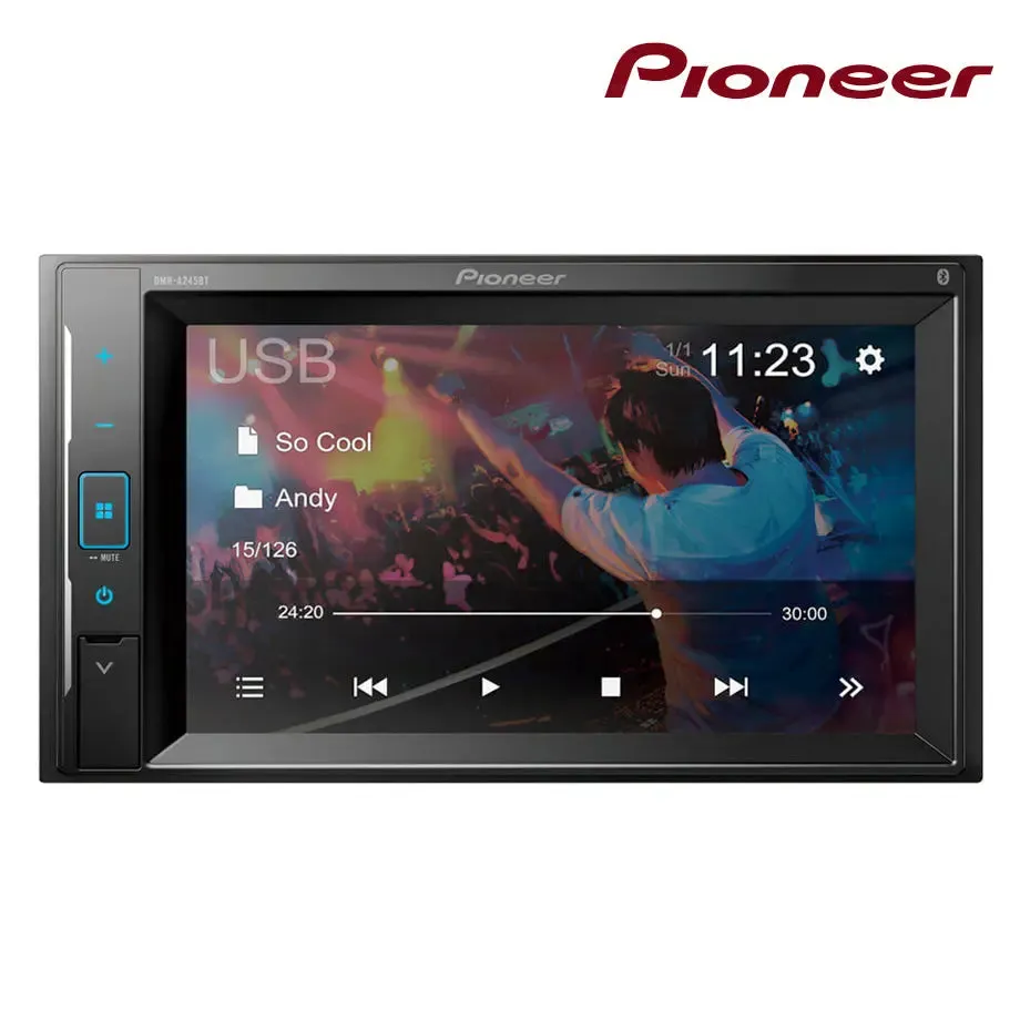 Pioneer DMH-A245BT- 6.2 Inch Digital Media AV Receiver with Bluetooth & Weblink